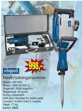 Harald Nyborg Nedbrydningshammer tilbud