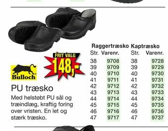 Harald Nyborg PU træsko tilbud