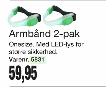 Harald Nyborg Armbånd 2-pak tilbud