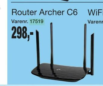 Harald Nyborg Router Archer C6 tilbud