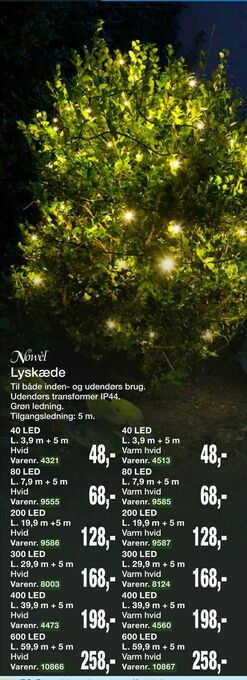 Harald Nyborg Lyskæde tilbud