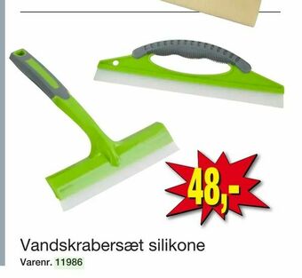 Harald Nyborg Vandskrabersæt silikone tilbud