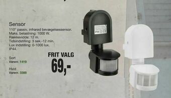 Harald Nyborg Sensor tilbud