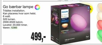 Harald Nyborg Go bærbar lampe tilbud