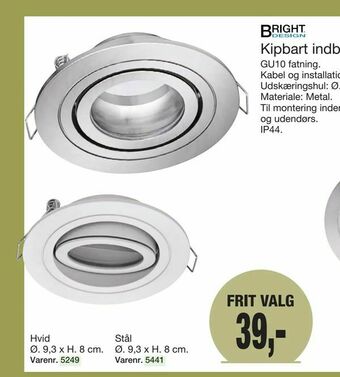 Harald Nyborg Kipbart indbygningsspot tilbud
