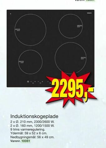 Harald Nyborg Induktionskogeplade tilbud