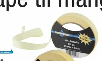 Harald Nyborg Malertape tilbud