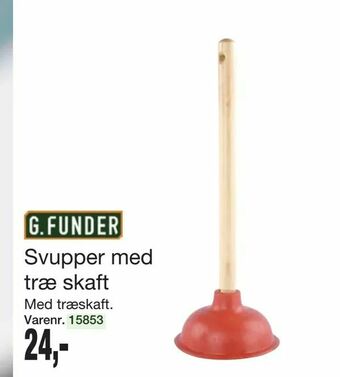 Harald Nyborg Svupper med træ skaft tilbud