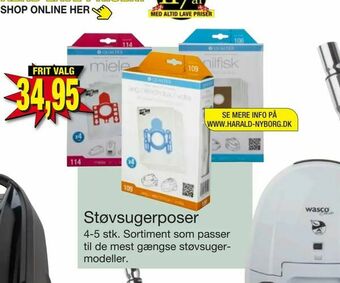 Harald Nyborg Støvsugerposer tilbud