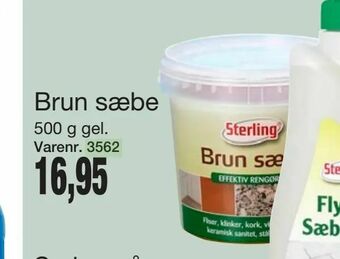 Harald Nyborg Brun sæbe tilbud