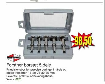 Harald Nyborg Forstner borsæt 5 dele tilbud