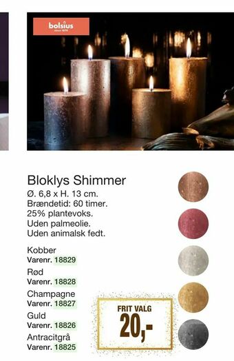 Harald Nyborg Bloklys Shimmer tilbud