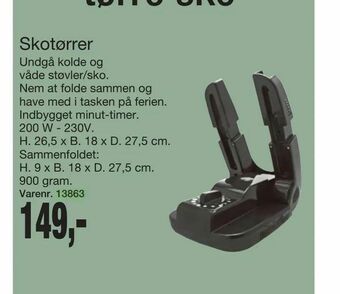 Harald Nyborg Skotørrer tilbud