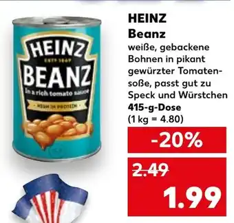 Kaufland HEINZ Beanz tilbud