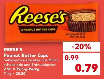 Kaufland REESE'S Peanut Butter Cups tilbud