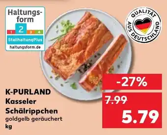 Kaufland K-PURLAND Kasseler Schälrippchen tilbud