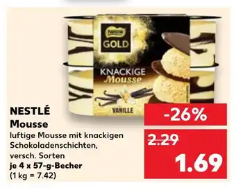 Kaufland NESTLÉ Mousse tilbud
