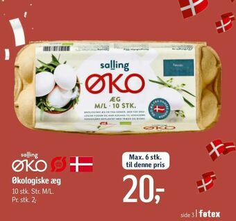 Føtex Økologiske æg tilbud