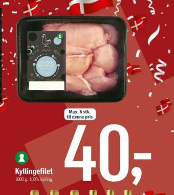 Føtex Kyllingefilet tilbud
