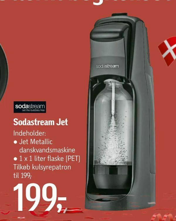 Sodastream Jet tilbud hos Føtex