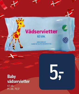 Baby vådservietter
