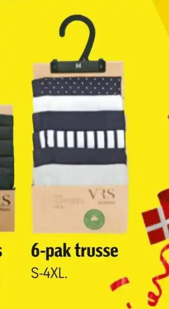 Føtex 6-pak trusse tilbud