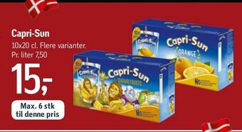 Føtex Capri-Sun tilbud