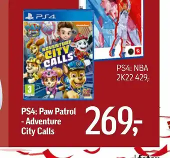 Føtex PS4: Paw Patrol - Adventure City Calls tilbud