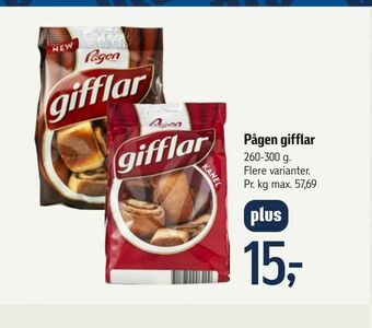 Føtex Pågen gifflar tilbud