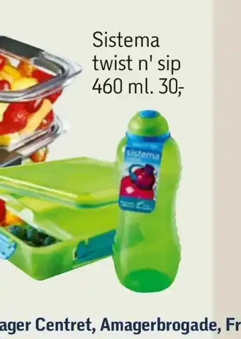 Føtex Sistema twist n' sip tilbud
