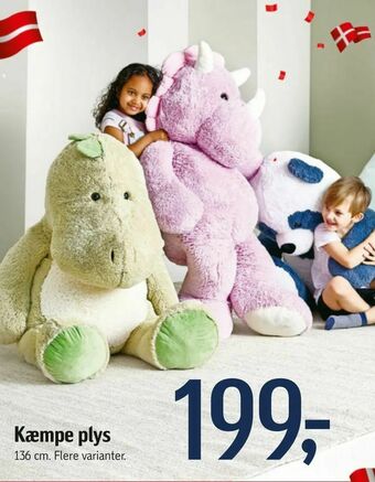 Føtex Kæmpe plys tilbud