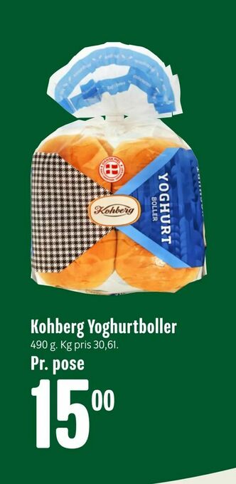 Min Købmand Kohberg Yoghurtboller tilbud