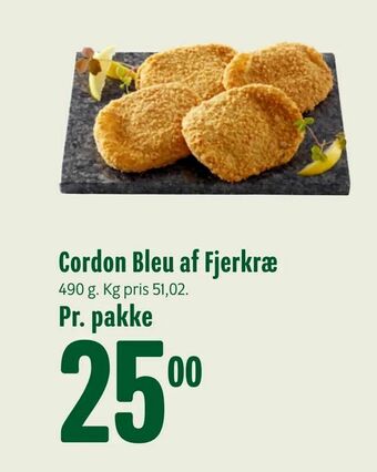 Min Købmand Cordon Bleu af Fjerkræ tilbud