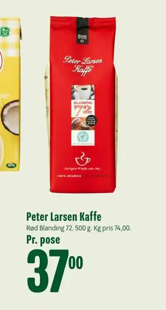 Min Købmand Peter Larsen Kaffe tilbud
