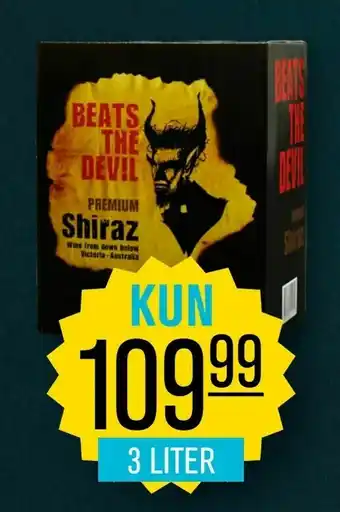Priss Bib rødvin 3 liter beats the devil tilbud