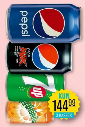 Priss Pepsi pepsi max 7 up miranda tilbud