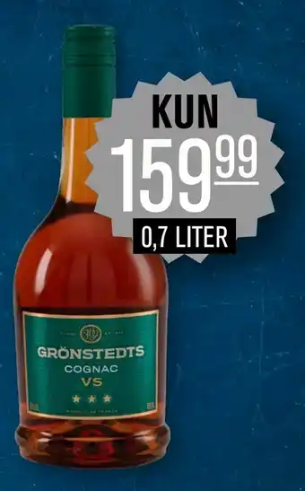 Priss Cognac grönstedts vs tilbud