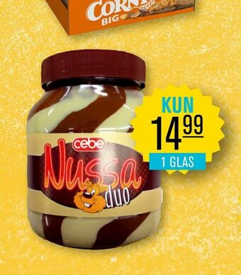 Priss Nussa nutella tilbud