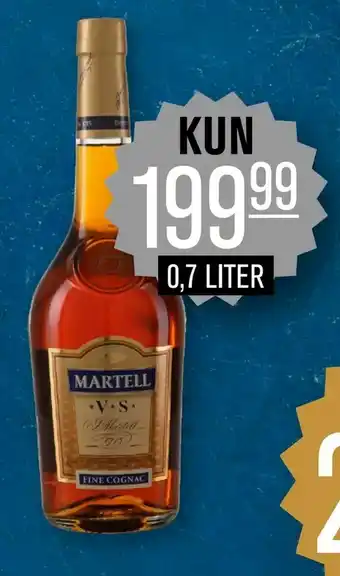 Cognac martell vs
