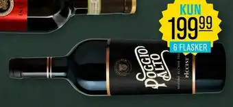 Priss Rødvin piccini poggio alto tilbud