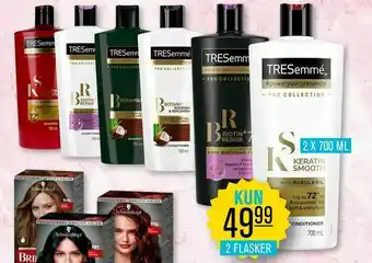 Priss tresemme balsam shampoo tilbud