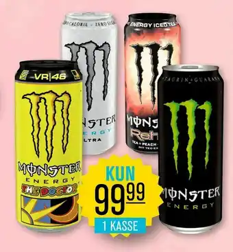Priss Energidrik monster tilbud