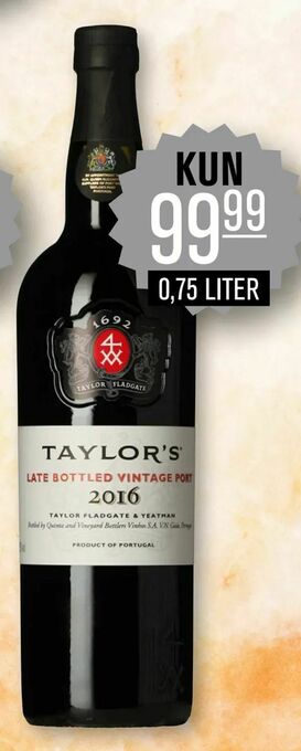 Priss Portvin taylors tilbud