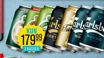 Priss Tuborg carlsberg Rå, classic, grøn, guld, nordic tilbud