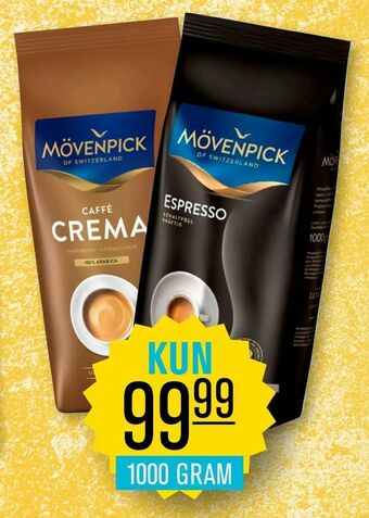 Mövenpick kaffe crema espresso