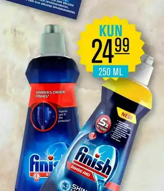 Priss finish rinse aid tilbud