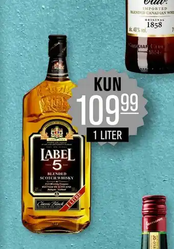 Whiskey label 5