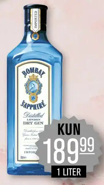 Priss Gin bombay sapphire tilbud