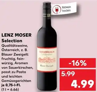 Kaufland LENZ MOSER Selection tilbud