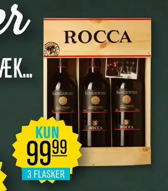 Priss Rødvin rocca tilbud